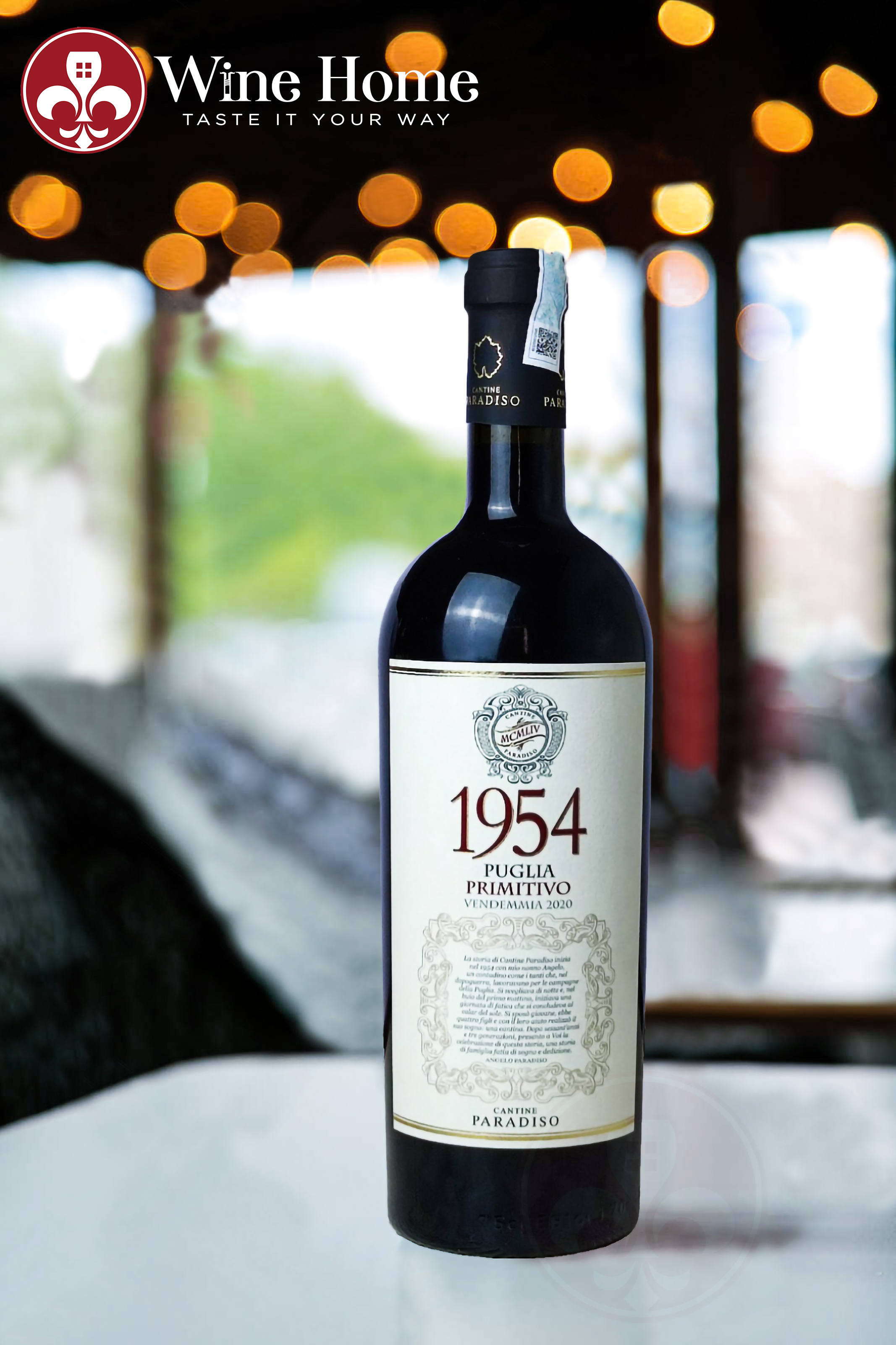Rượu vang Ý - 1954 PRIMITIVO CANTINE PARADISO
